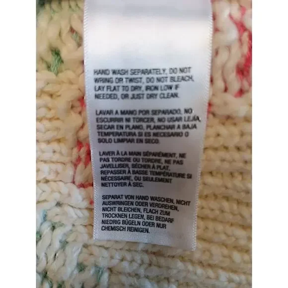 MOTHER Varsity Cropped Sweater Vest Designer Knit S Small - Picture 9 of 10